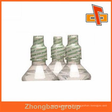 guangzhou packing PVC plastic bottle cap heat seal in preformed type